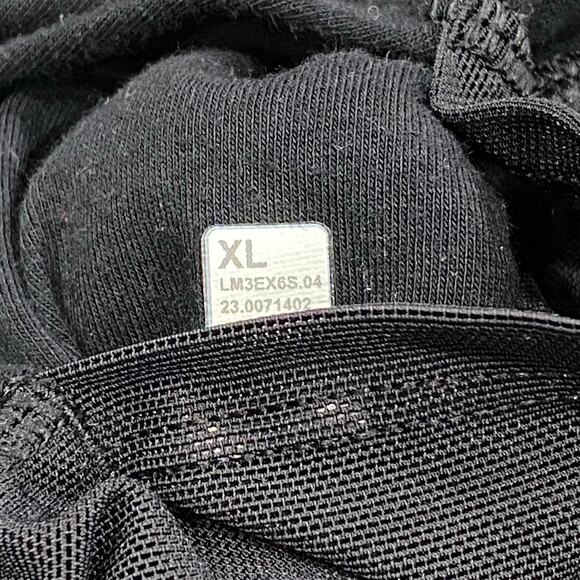 Lululemon Fleece Training Track Jacket Black Zip Front Men's Size Extra Large - Picture 9 of 11